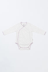 Lilly Cream Baby Suit - Puple Haze